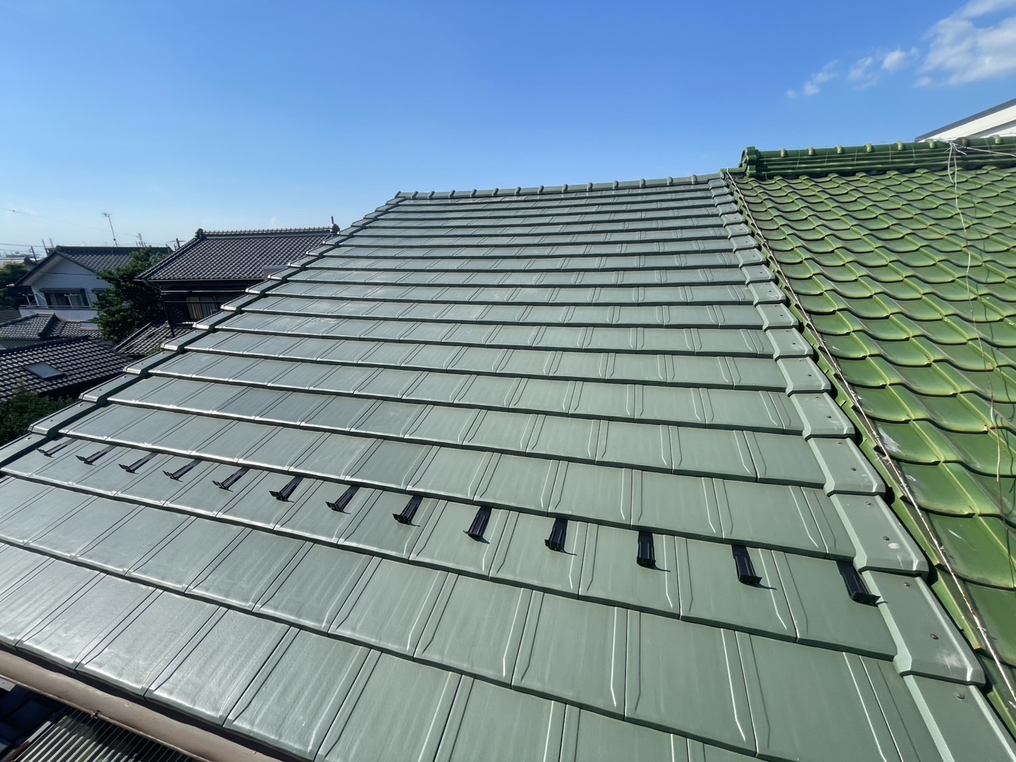 雨漏り補修の為　屋根補修工事施工事例　北名古屋市S様（NO.25171）
