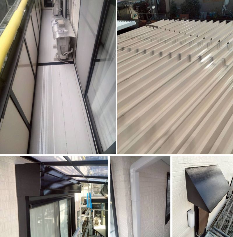 付帯部塗装｜築27年フタイムキコートの光沢感で住まいの印象を一新　付帯部塗装施工事例　春日井市O様　(NO.27360)